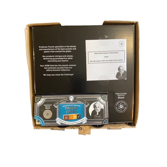Professor Puzzle Albert Einstein No 2 & No 3 Puzzle Set The Official Range New - Picture 3 of 8